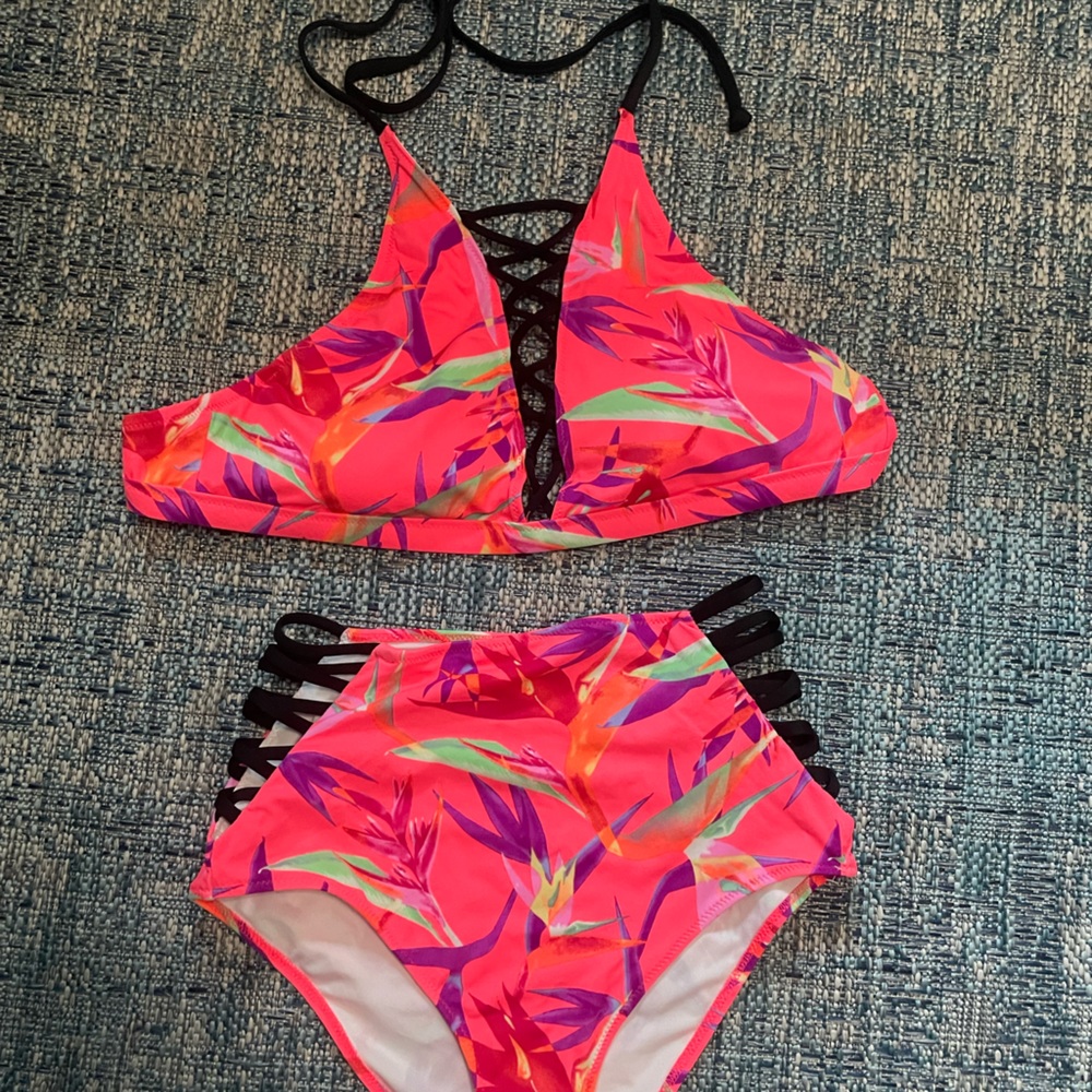 Victoria’s Secret PINK high waisted swimsuit